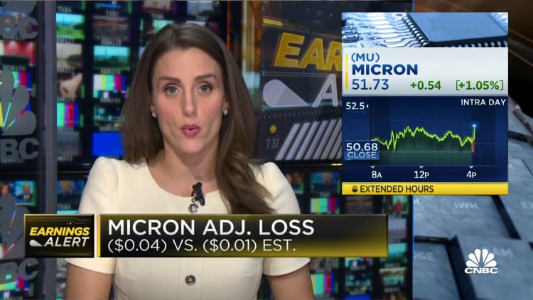 Micron misses on revenue