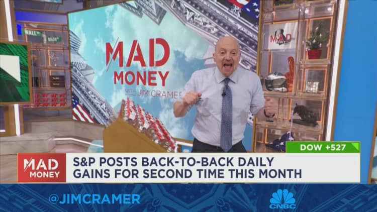 Jim Cramer talks about Wednesday's stock market rally and explains its lesson for investors