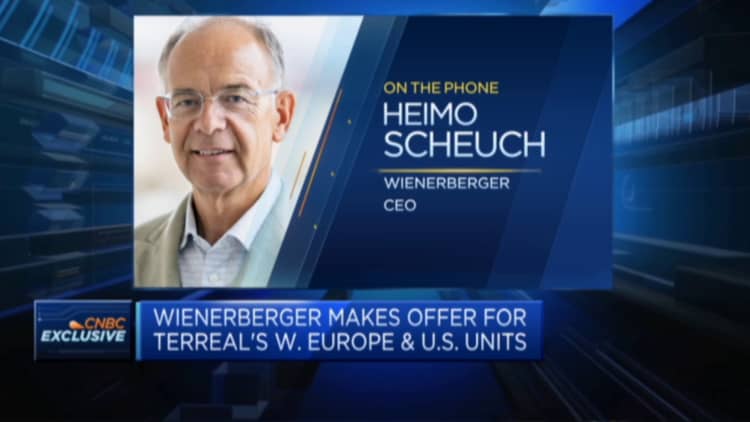 Rising labor costs will contribute to inflation in Europe, Wienerberger CEO says