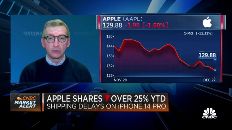 Apple is positioned for a good recovery, says Rosenblatt's Barton Crockett