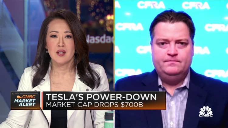 This is a good opportunity to buy Tesla shares, says CFRA's Garrett Nelson