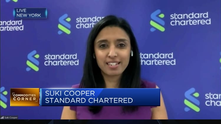 There's been a rebound in demand for gold from India and China, says Standard Chartered