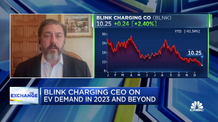 Blink Charging CEO on Tesla, gas prices, EV adoption concerns and outlook