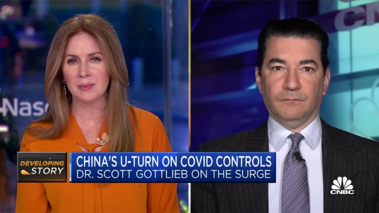 China could have many more waves of coronavirus after Covid zero ends, says Scott Gottlieb