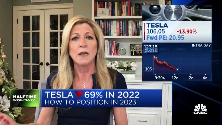 Hightower's Stephanie Link on Tesla: It's a stock to contemplate as it spirals downward