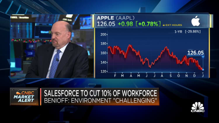 Jim Cramer: Investors are waiting for Silicon Valley to 'own up' and cut workforce
