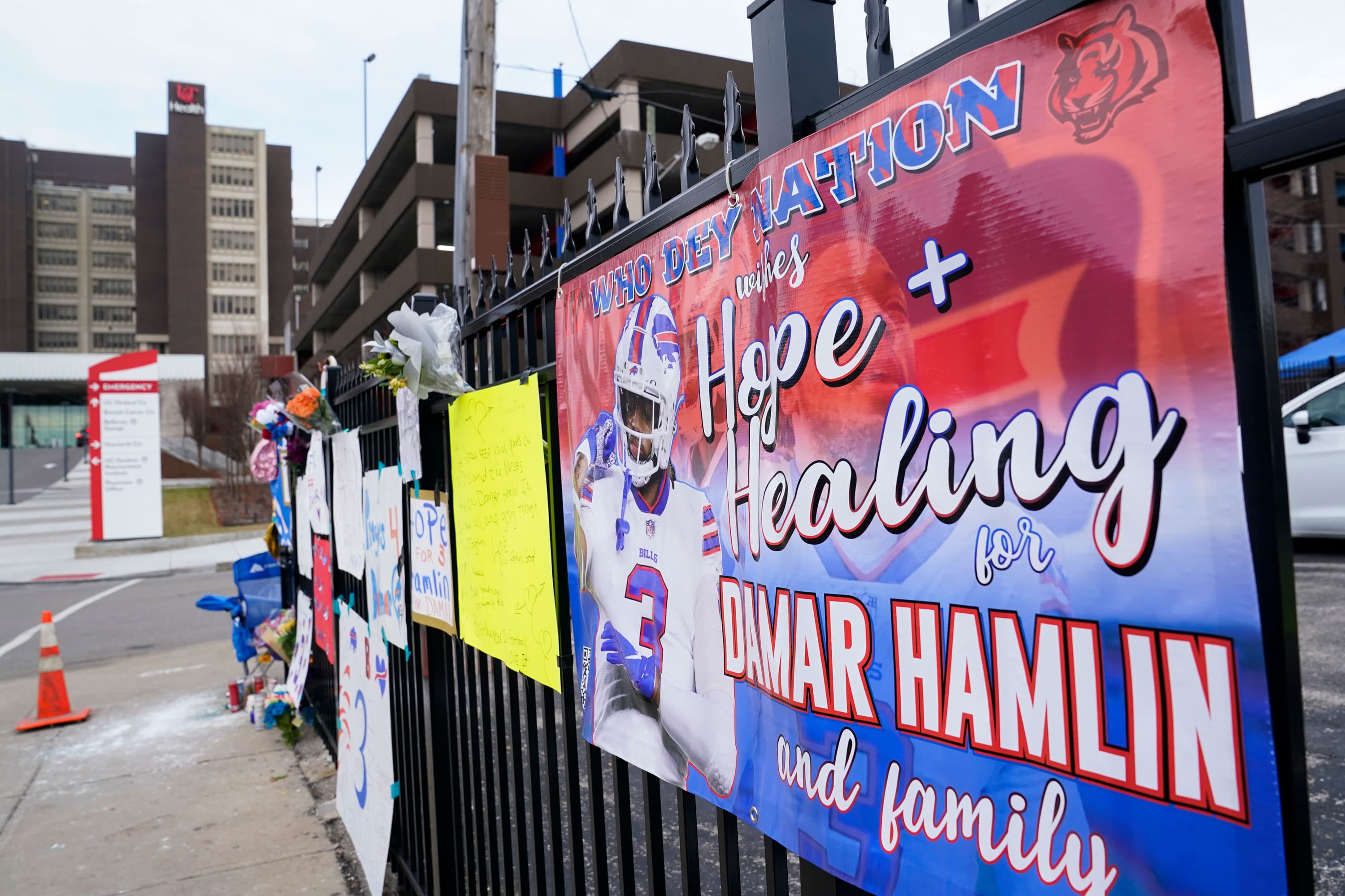 Damar Hamlin Released From UC Medical Center, Transfers To Buffalo Hospital