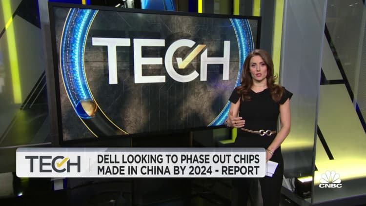Dell to phase out China-made chips by 2024