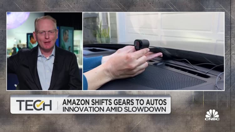 Amazon's Dave Limp explains the company's car innovation by 2023