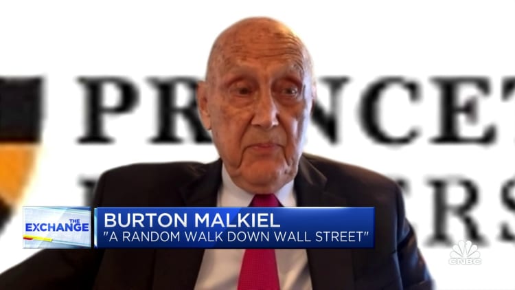 Wall Street Legend Burton Malkiel says returns over the next decade will likely be 5 to 6 percent