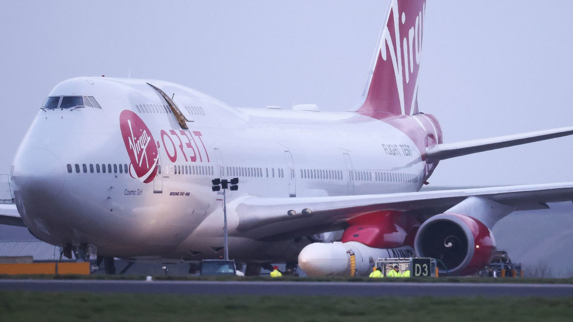 Ações da Virgin Orbit caem após falha no lançamento no Reino Unido
