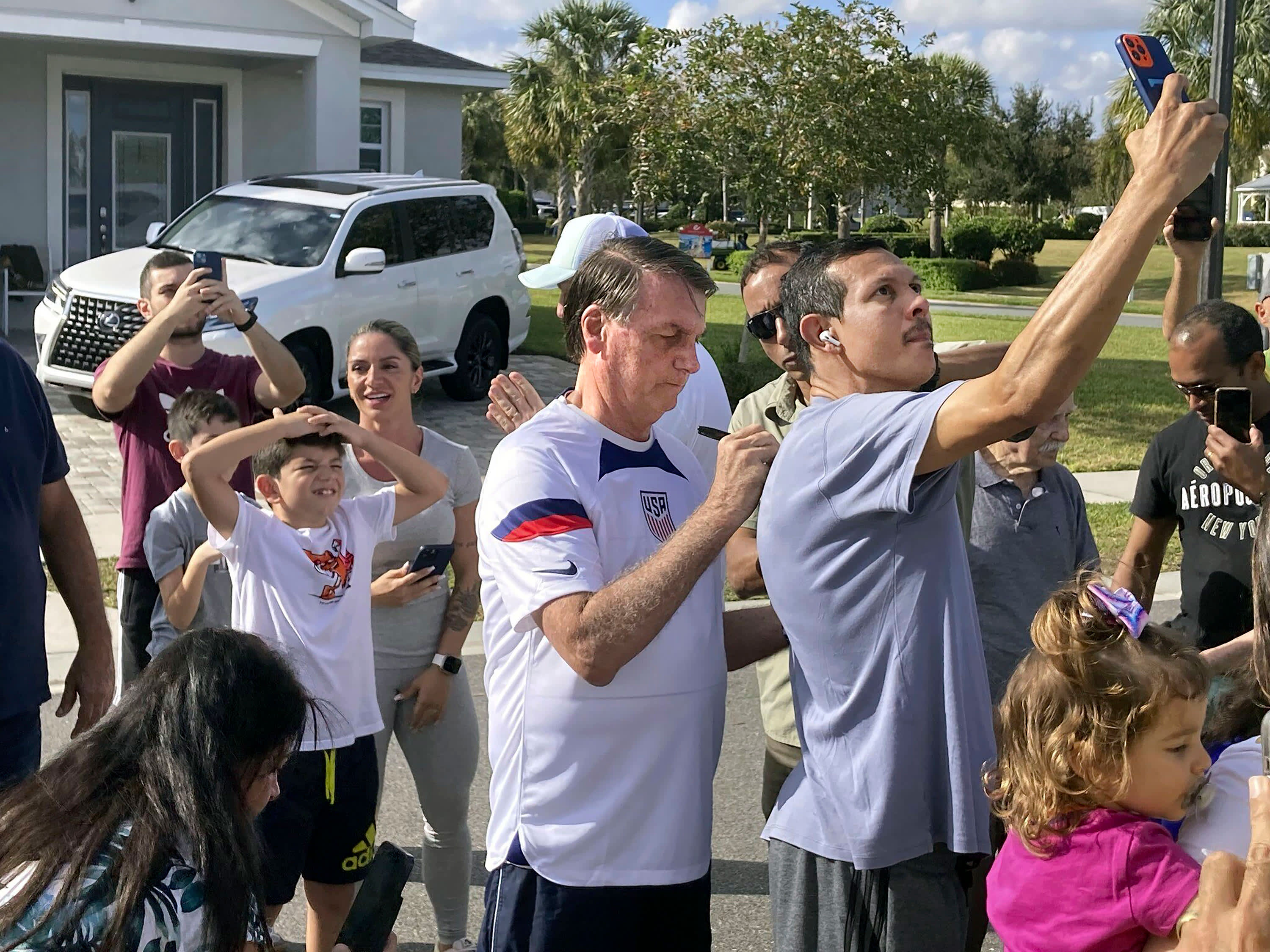 As Brazil reels from riots, Bolsonaro finds home near Florida