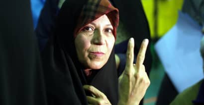 Iran sentences former president's daughter to a five-year prison term