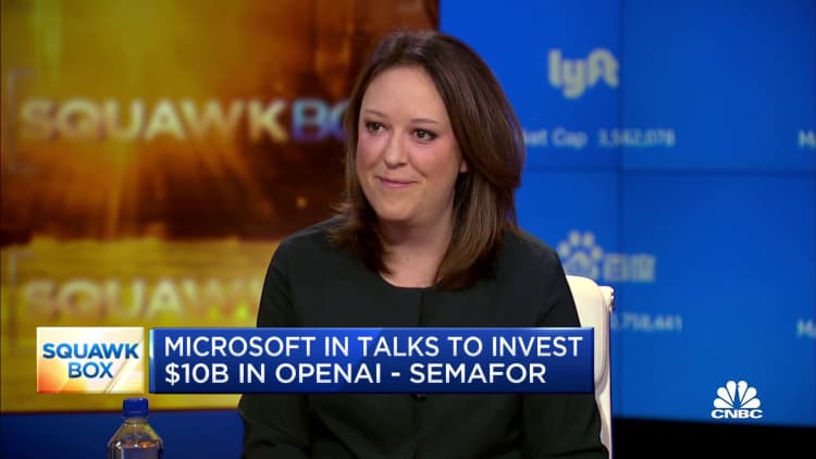Consider Microsoft's investment in OpenAI an M&A deal, says Semafor's Liz Hoffman