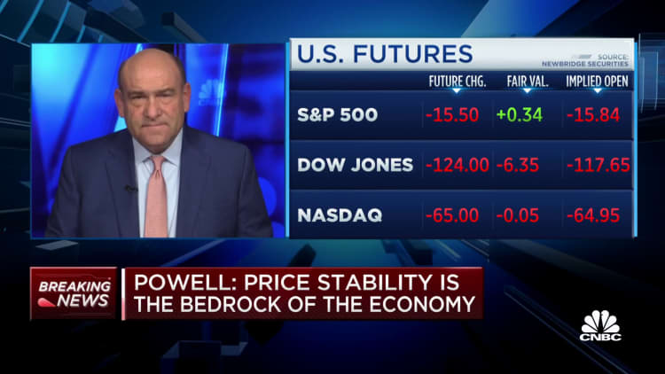 Powell says Fed might make unpopular decisions to stabilize prices