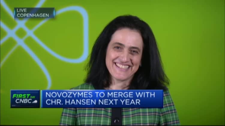 Novozymes is set to merge with Chr. Hansen as part of a historic deal