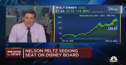 Breaking News: Nelson Peltz seeks Disney board seat