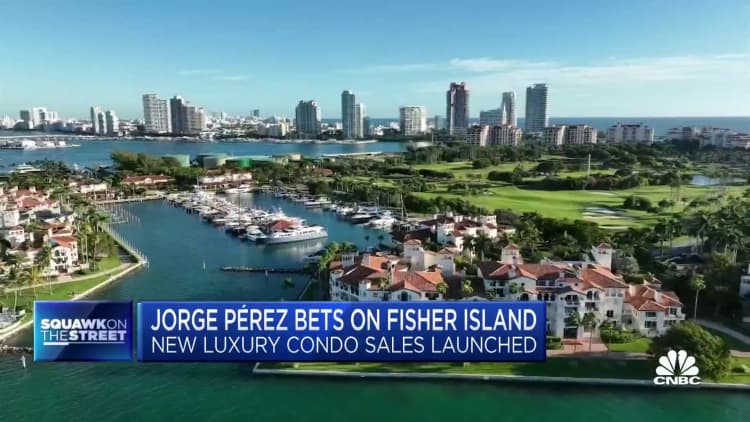 Miami condo king Jorge Perez is betting big on Fisher Island