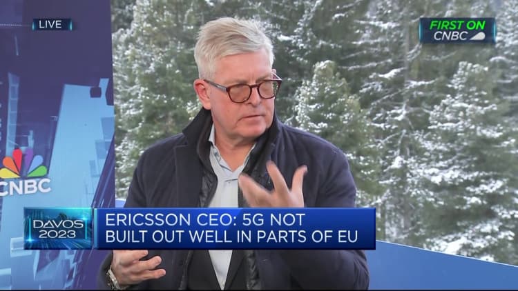 Ericsson CEO says Europe is lagging behind in 5G