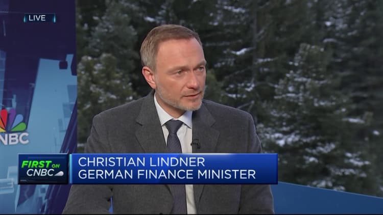 Finance Minister Christian Lindner says Germany will likely face a recession 