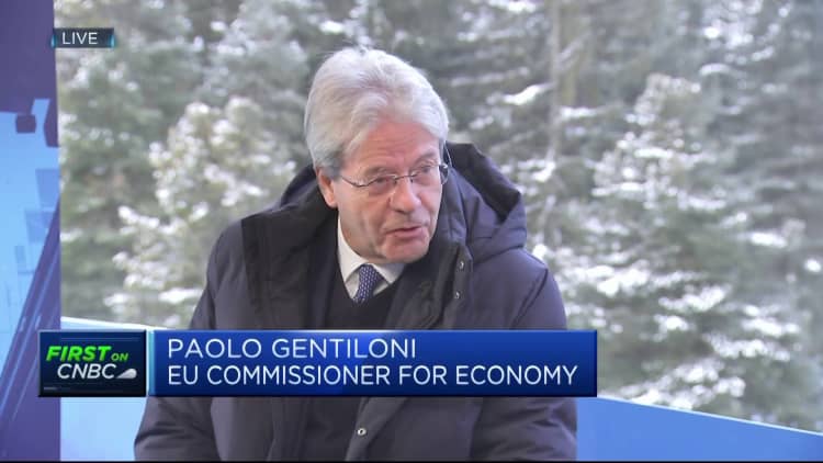 EU's Gentiloni says we can't have profound differences in Europe