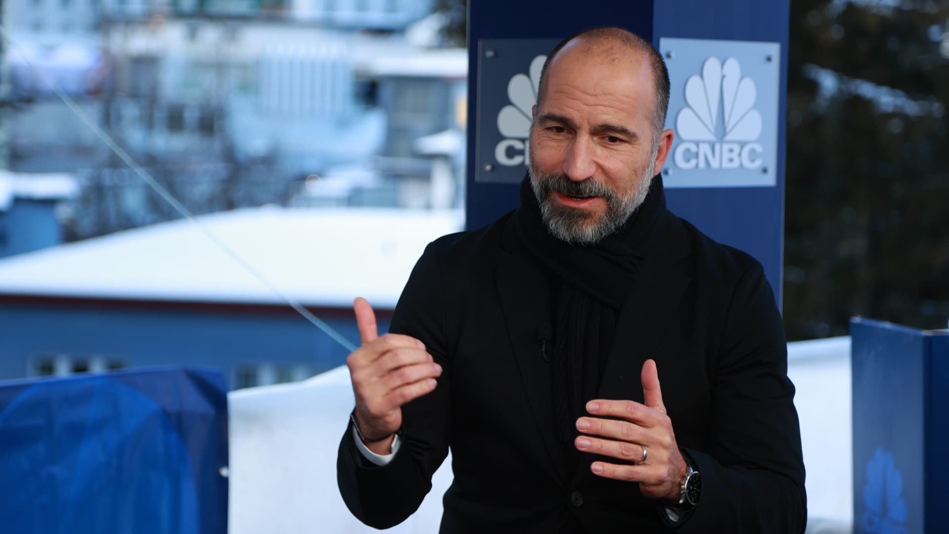 Uber beats estimates and the stock is up