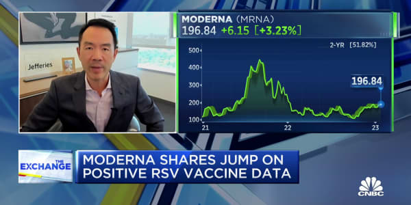 Moderna's mRNA RSV vaccine propels stock gains