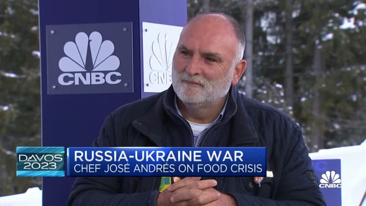 Chef José Andrés: The world will be hungry if we 'don't all together support Ukraine'