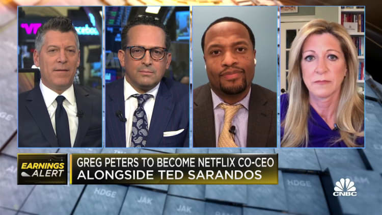 Watch CNBC's full Netflix earnings discussion with Trivariate's Adam Parker, Odyssey's Jason Snipe and Hightower's Stephanie Link