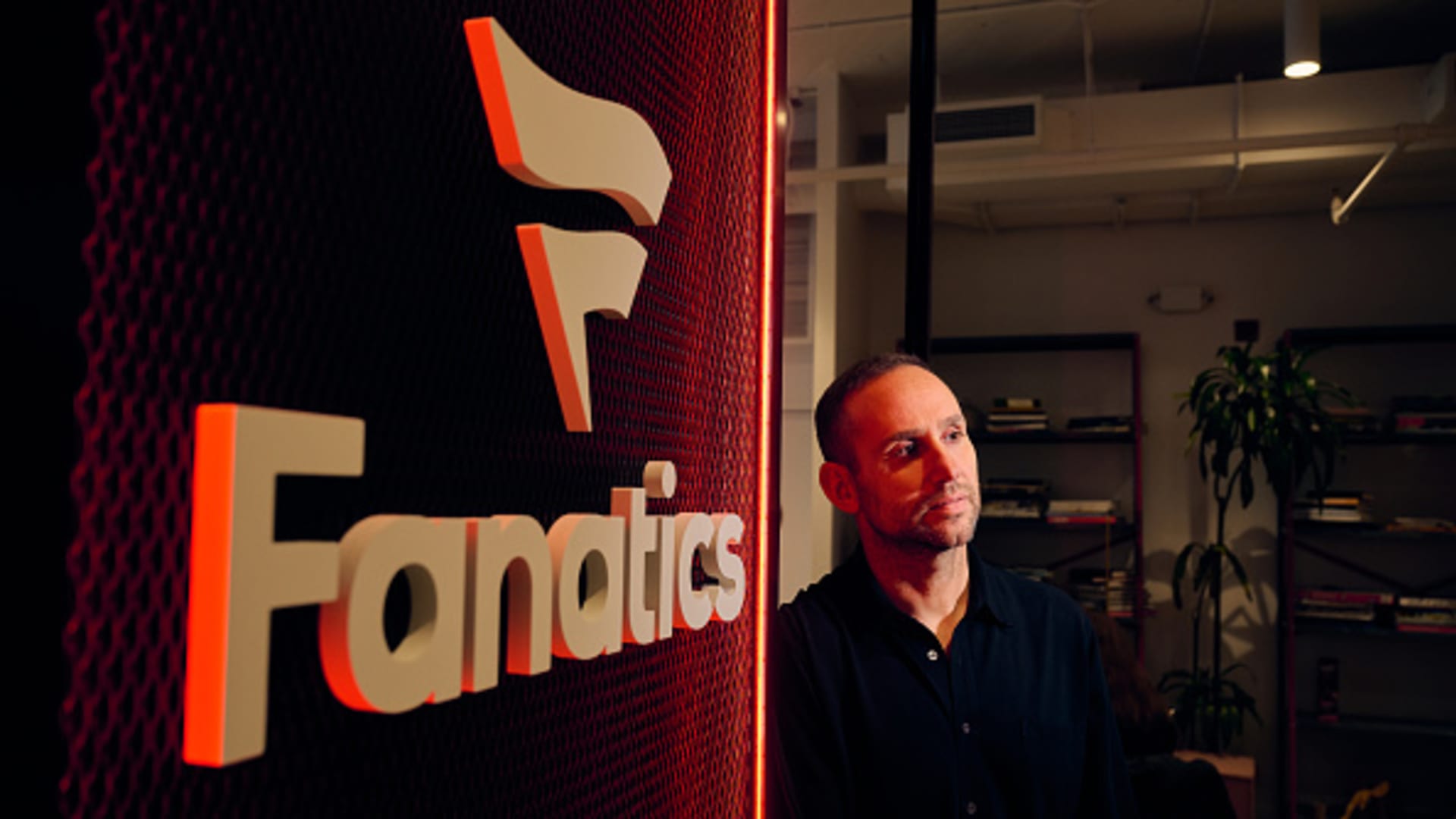 Fanatics founder and CEO Michael Rubin at his office in New York.