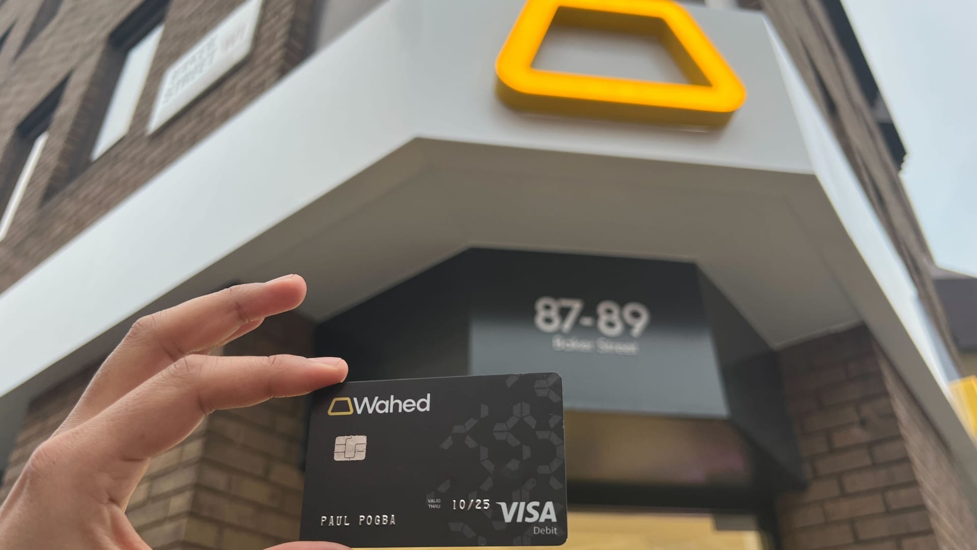 Wahed is debuting a debit card linked to a gold-backed spending account. The startup is backed by French soccer star Paul Pogba.