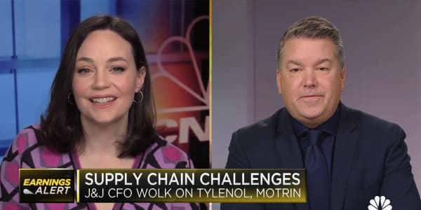 Johnson & Johnson CFO Joseph Wolk on supply challenges of Tylenol, Motrin