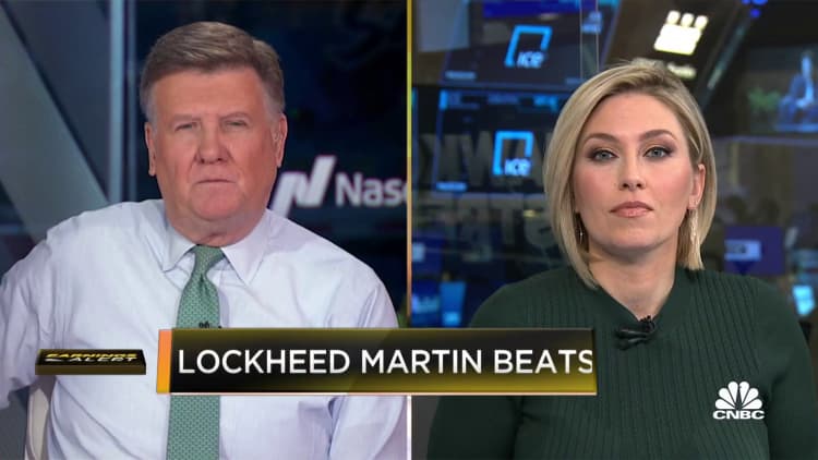 Lockheed Martin sees record order volume in 2022 as earnings beat estimates