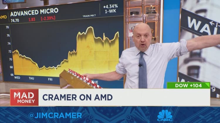 Jim Cramer says to consider the time frame of an analyst call when investing