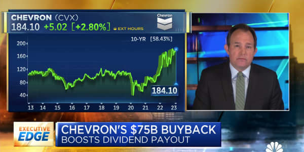 Chevron announces $75 billion buyback; boosts dividend payout