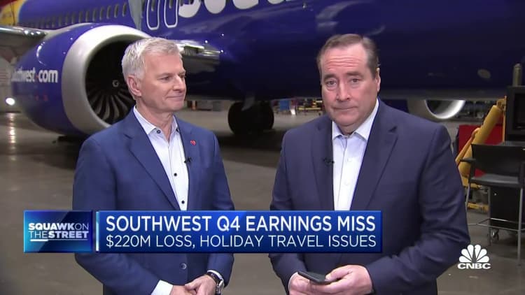 Southwest Airways (LUV) earnings This fall 2022