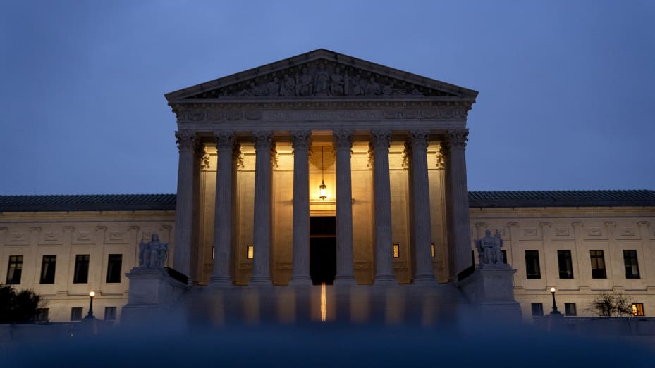 The U.S. Supreme Court Court in Washington, D.C., U.S. Photographer: Stefani Reynolds/Bloomberg