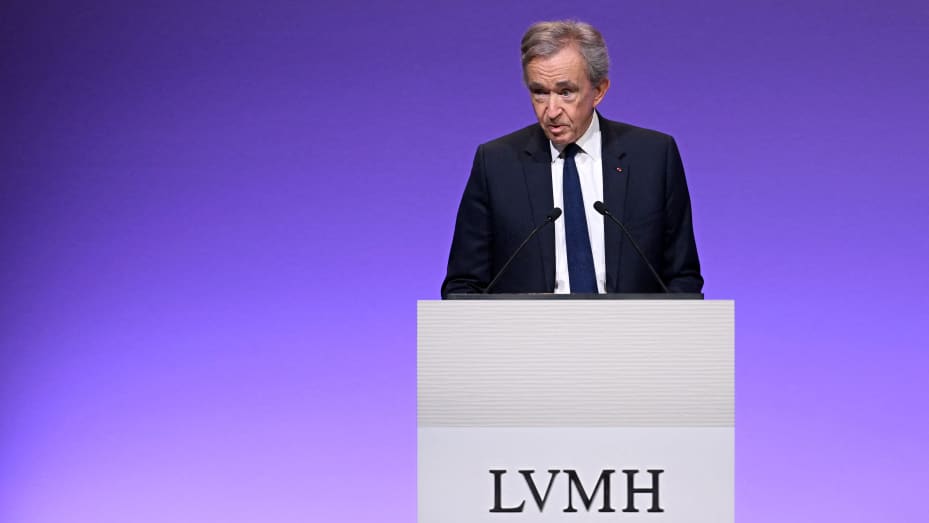 Bernard Arnault, Chairman and CEO of LVMH