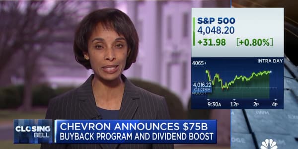 CEA Chair Cecilia Rouse weighs in on Chevron's $75 billion stock buyback announcement