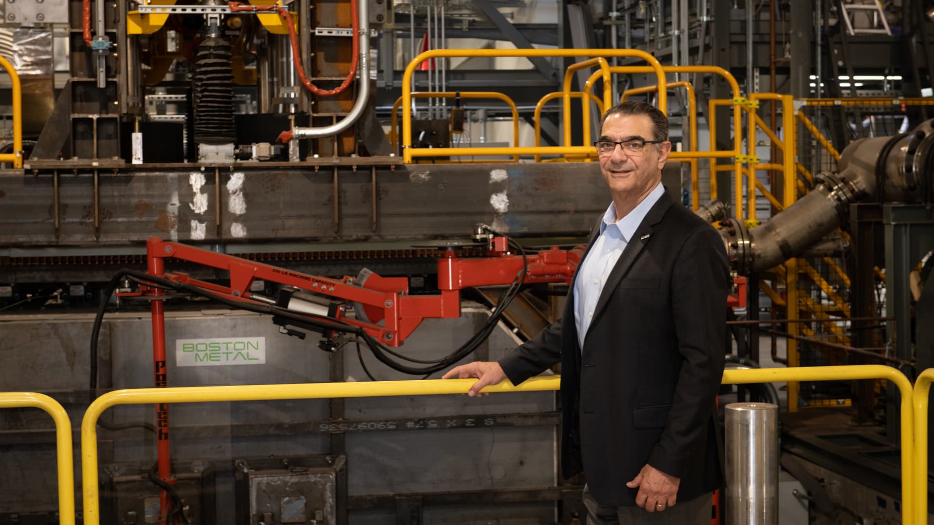Boston Metal CEO Tadeu Carneiro worked in the steel industry for decades before coming on to lead the MIT spin out.