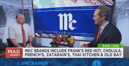 Watch Jim Cramer's full interview with McCormick CEO Lawrence Kurzius