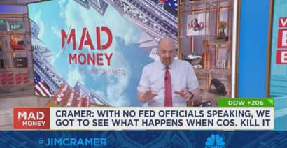 Jim Cramer says investors should be less panicked about the Federal Reserve's interest hikes