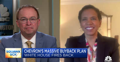 Former Congresswoman weighs in on Chevron's $75 billion stock buyback plan