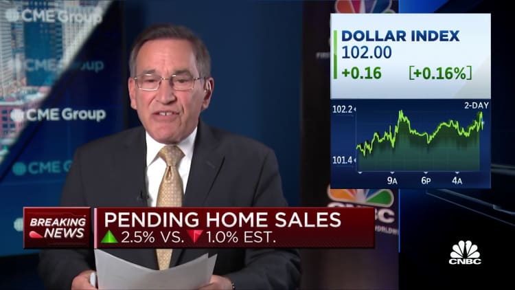 Pending home sales increased in December