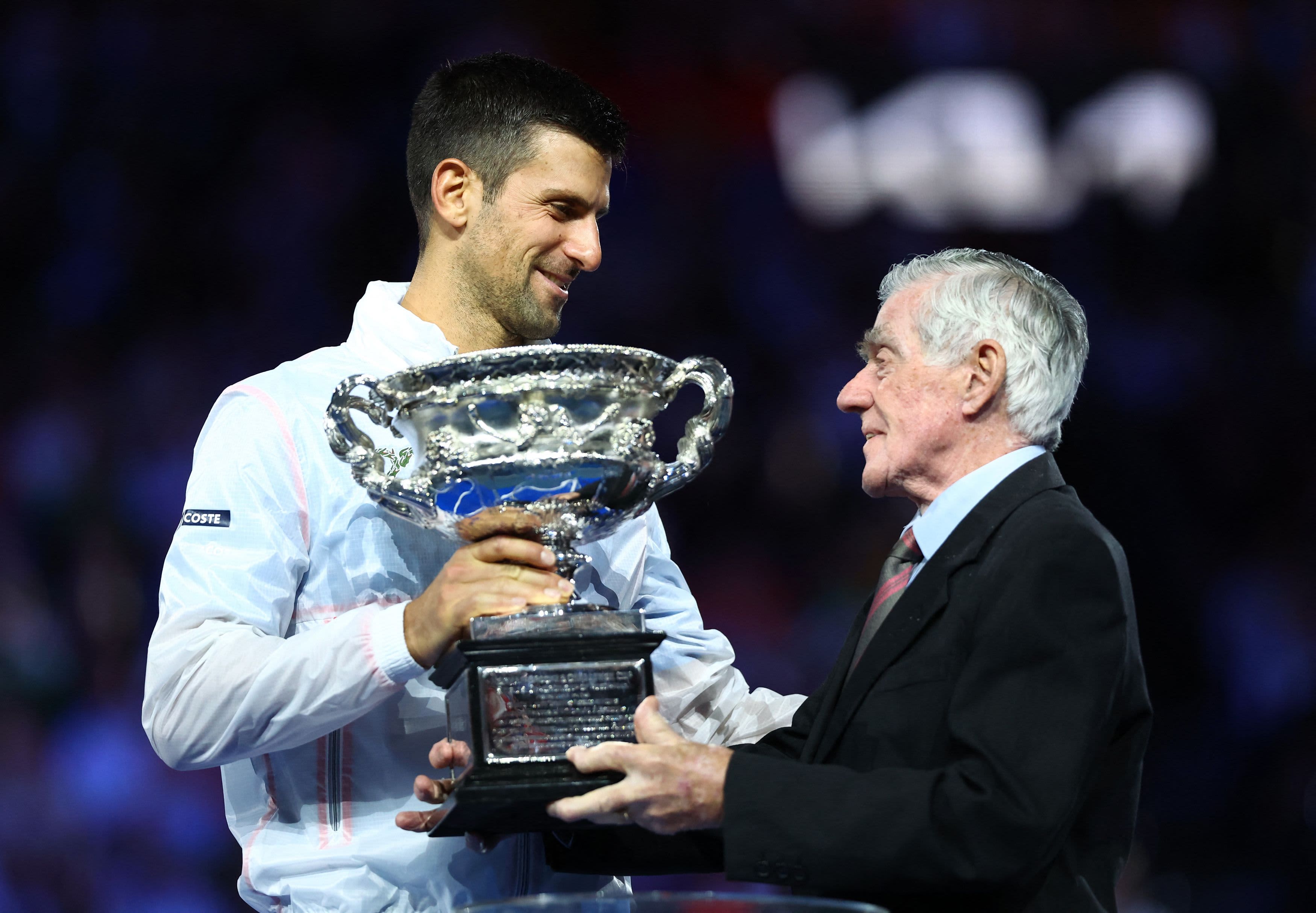 10th Australian Open Novak Djokovic beats Stefanos Tsitsipas