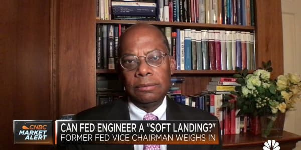 Roger Ferguson: Fed more likely to move at 25 bps for the next 2-3 meetings