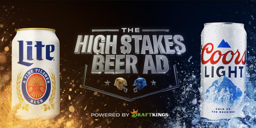 Molson Coors and DraftKings let fans play for prizes in 'high stakes' Super Bowl ad