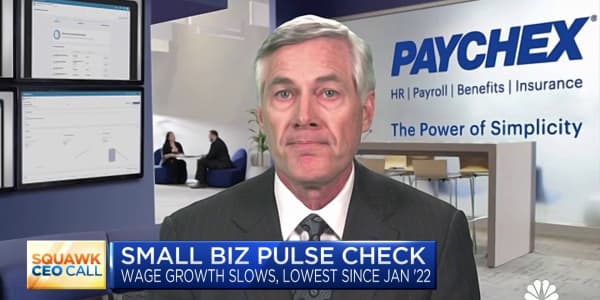 Paychex CEO: This is the sixth consecutive month of wage inflation decline