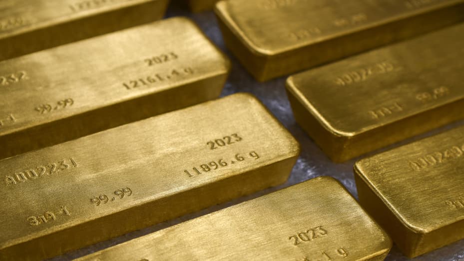 ทองคำย่อลงหลังดอลลาร์เริ่มนิ่ง