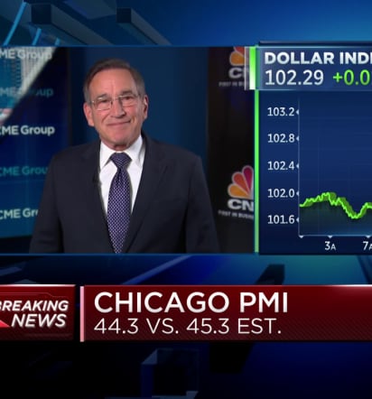 Chicago PMI comes in under expectations; lightest since November '22